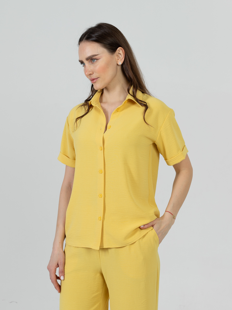 Женская одежда, костюм, артикул: 039-0906, Цвет: желтый,  Фабрика Трика, фото №1