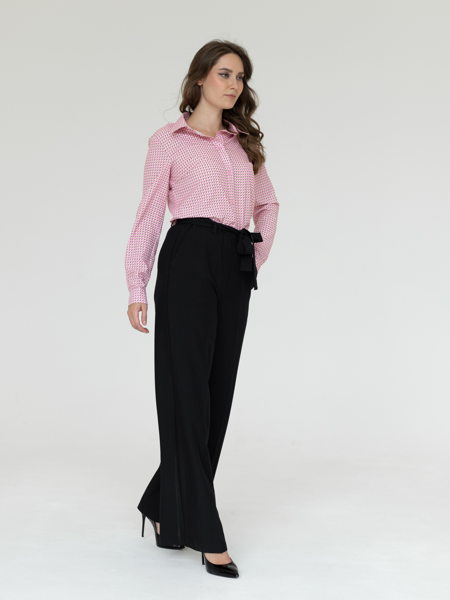 Женская одежда, брюки, артикул: 4477-793, Цвет: черный,  Фабрика Трика, фото №1
