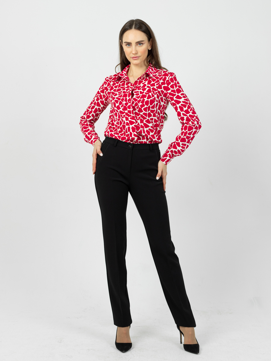 Женская одежда, брюки, артикул: 4480-35, Цвет: черный,  Фабрика Трика, фото №1