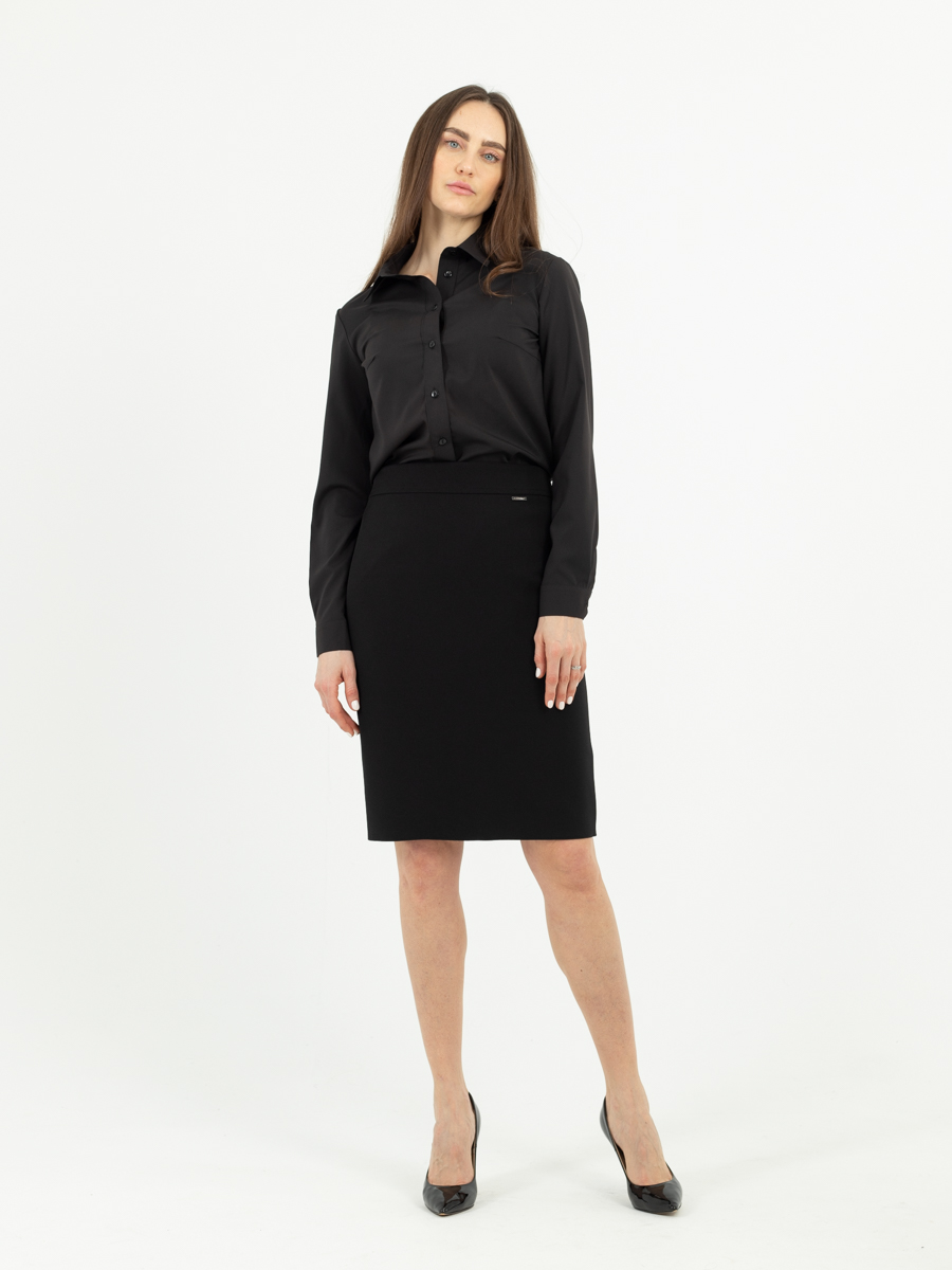 Женская одежда, юбка, артикул: 1063-35, Цвет: черный,  Фабрика Трика, фото №1